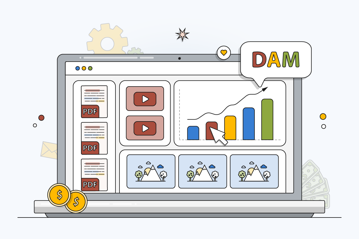Digital asset management (DAM)